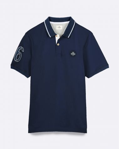 Men's Farr Polo Shirt · Navy Blue