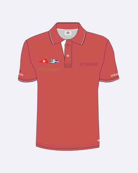 Polo homme Corail· Bol d'Or Mirabaud 2024