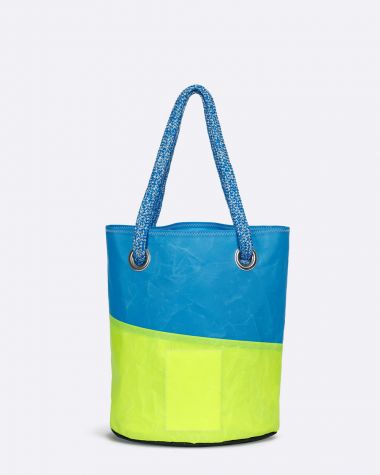 Beach Bag · Blue and yellow