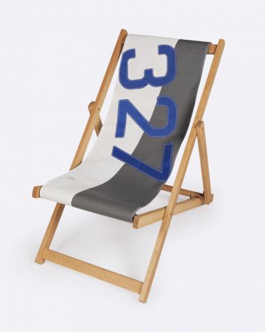 Deckchair without armrests · Grey