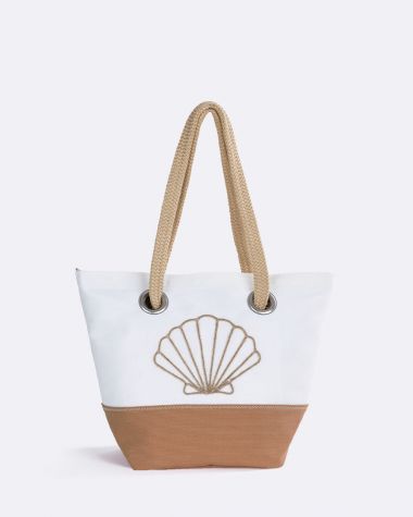 Handbag Légende · Coral cotton