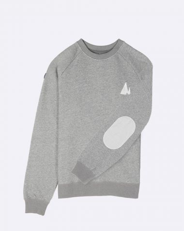 Sweatshirt · Grau meliert