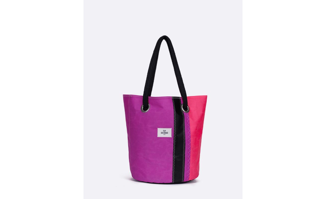 Beach Bag · Purple and pink
