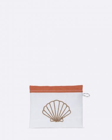 Zipped case · Coral cotton
