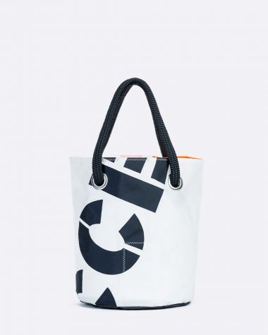 Beach Bag · Orange and white