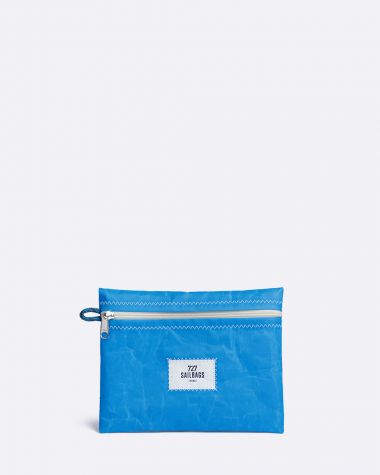 Zipper pouch · Blue